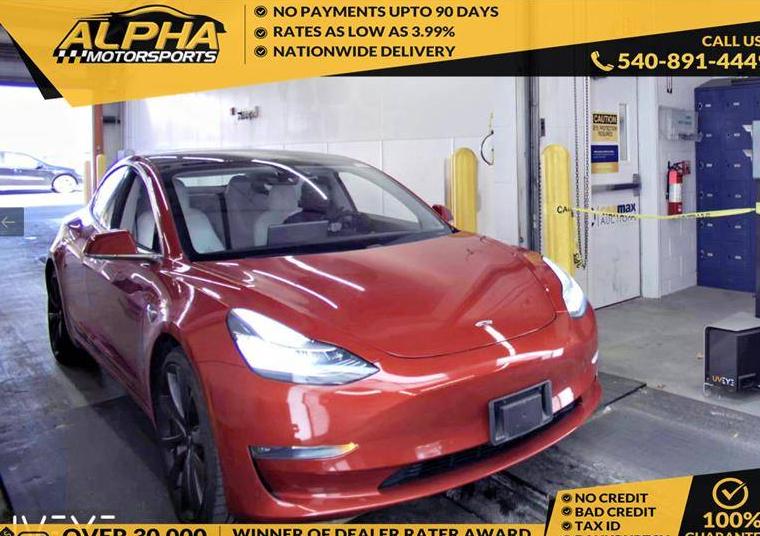 TESLA MODEL 3 2020 5YJ3E1EC2LF784646 image